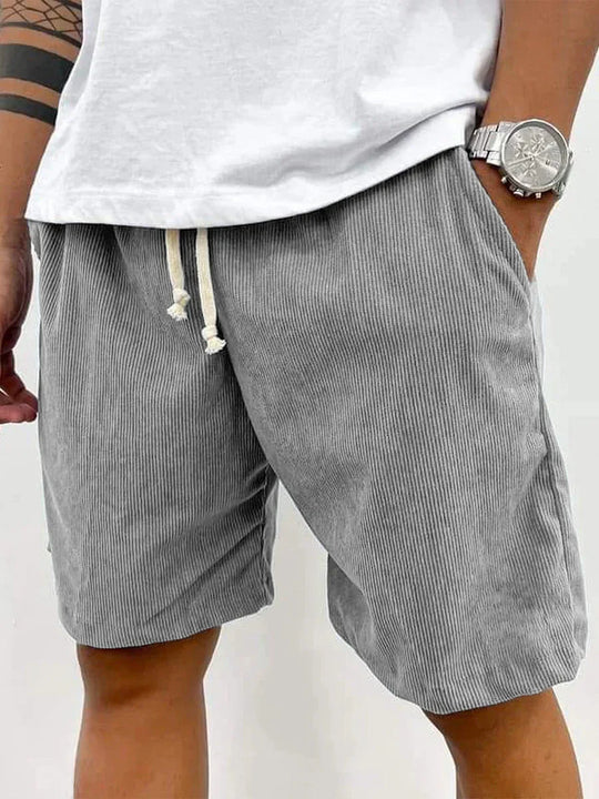 Heren shorts met ceintuurlussen en zijzakken