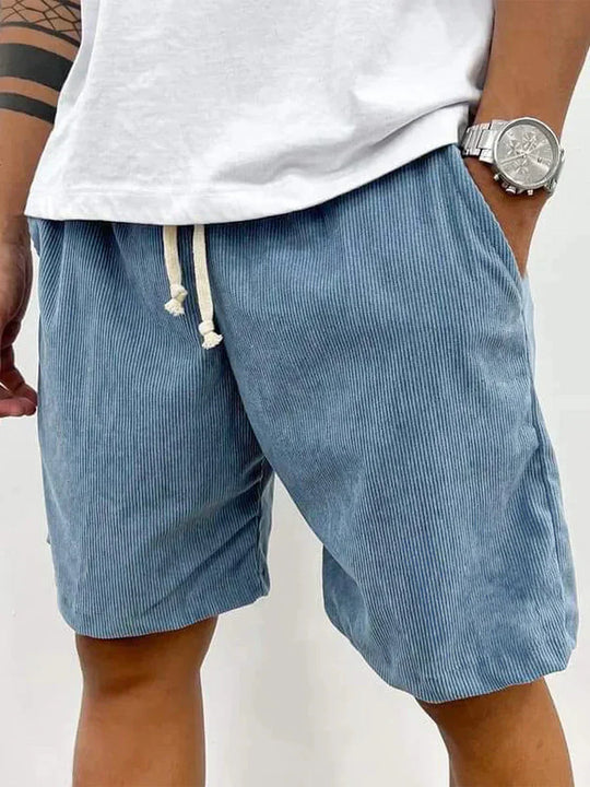 Heren shorts met ceintuurlussen en zijzakken